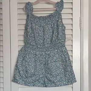 Joie Blue Floral Kids Romper